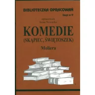 Lektury szkoła podstawowa - Biblios Komedie (Skąpiec, Świętoszek) Moliera - zeszyt 17 - Irena Nowacka - miniaturka - grafika 1