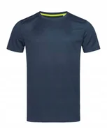 Koszulki męskie - Koszulka męska T-shirt męski Stedman Active Crew Neck ST8400 Marina Blue S - miniaturka - grafika 1