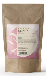 BOSPHAERA A. WÓJCIK S.J. BOSPHAERA A WÓJCIK S.J BOSPHAERA Glinka różowa 100 g - Kremy do twarzy - miniaturka - grafika 1