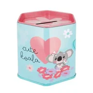 Skarbonki - Skarbonka metalowa heksagonalna Koala - STARPAK - miniaturka - grafika 1