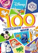 Książki edukacyjne - Kolorowanka dla dzieci Disney 100 Zwierzaków KZ-9101 - miniaturka - grafika 1