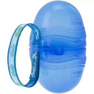 Chicco Podwójne etui do smoczka niebieskie - Akcesoria do smoczków - miniaturka - grafika 3