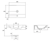 Umywalki - Cersanit LARGA 60 umywalka meblowa K120-009 K120-009 - miniaturka - grafika 1