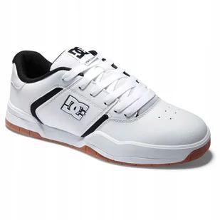 Buty męskie Dc shoes Central Wkm białe skóra 43 - Buty sportowe męskie - miniaturka - grafika 1