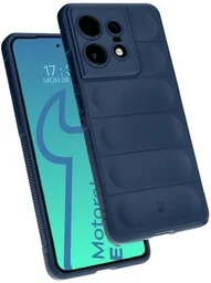 Bizon Pancerne etui Case Tur do Motorola Edge 50 Pro, granatowe - Etui i futerały do telefonów - miniaturka - grafika 1