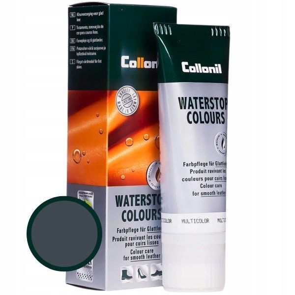 Krem Do Butów Renowator Impregnat Waterstop Colour 75ml 729 Szary Collonil