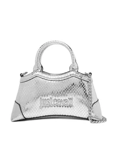 Just Cavalli Torebka 79RA4BZ1 ZS816 Srebrny - Torebki damskie - miniaturka - grafika 1