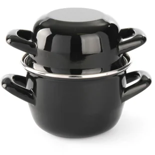 Garnek do sosów z pokrywką 0,8 l śr. 12 cm - Hendi 625606 - Garnki - miniaturka - grafika 1