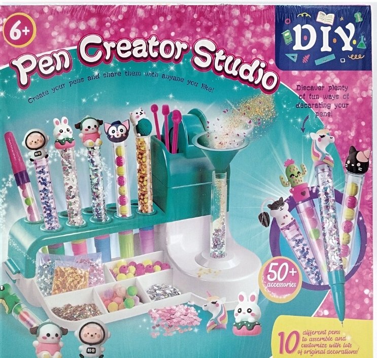 Kreatywny Zestaw do Robienia Długopisów Fabryka Pen Creator Studio Diy 6+