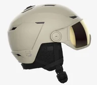Kaski narciarskie - KASK NARCIARSKI SALOMON ICON LT VISOR SIGMA W 415297 - miniaturka - grafika 1