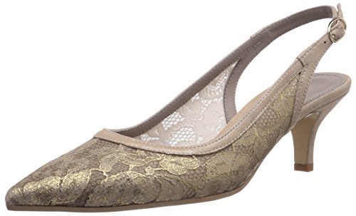 Maripe 930482 damskie czółenka typu slingback, szary - Szary granit. - 39 eu
