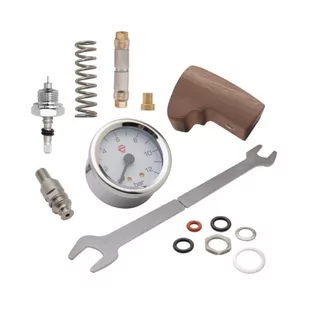 Zestaw do montażu manometru E61 + regulator przepływu wody + łopatka Lelit MaraX PLA2206 - Akcesoria i części do ekspresów do kawy - miniaturka - grafika 1