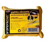 Akcesoria do mycia samochodu - Gąbka obszyta perforowana do szyb 97-005 Moje Auto VIRAGE - miniaturka - grafika 1