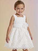 Sukienki i spódniczki dla dziewczynek - Abel & Lula Sukienka elegancka 5044 Biały - miniaturka - grafika 1