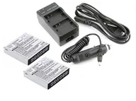 Ładowarki i akumulatory - Zestaw Ładowarka + 2x Akumulator Az13-1 Xiaomi Yi - miniaturka - grafika 1