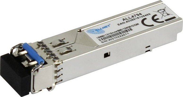Allnet ALLNET Switch Modul ALL4794 SFPMini-GBIC, 100Mbit, FX/LC, 10Km, single Mode, bis 10Km