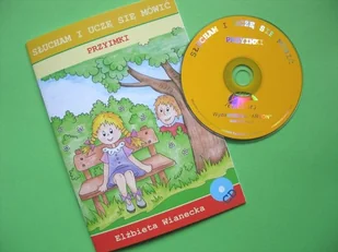 Wianecka Elżbieta Słucham i uczę się mówić. Przyimki + CD - Pomoce naukowe - miniaturka - grafika 3