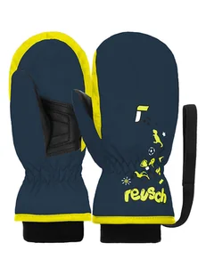 Reusch Rękawiczki "Reusch Kids" w kolorze granatowym - Rękawiczki - miniaturka - grafika 1