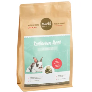 Mucki Menu bez zbóż, dla królika - 2 x 2 kg - Karma dla gryzoni - miniaturka - grafika 1
