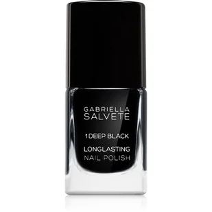 Gabriella Salvete Longlasting Enamel lakier do paznokci 11 ml 01 Deep Black - Lakiery do paznokci - miniaturka - grafika 1