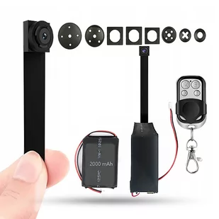 Mini kamera szpiegowska do ukrycia HD 1080p NX293 długi czas pracy 7h - Minikamery i aparaty szpiegowskie Mini kamera szpiegowska do ukrycia HD 1080p NX293 długi czas pracy 7h - Minikamery i aparaty szpiegowskie - miniaturka - grafika 1