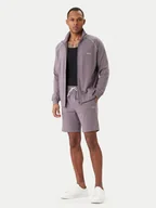 Spodenki męskie - BOSS Szorty sportowe Mix&Match 50515314 Fioletowy Regular Fit - miniaturka - grafika 1