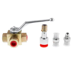 Ręczna Pompa Hydrauliczna 20T z Wężem do Awaryjnego Opuszczania Podnośników Dwukolumnowych REDATS L220 L220R L260 - Podnośniki - miniaturka - grafika 6