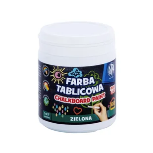 Farba tablicowa 250ml zielona ASTRA - Farby i media malarskie - miniaturka - grafika 1