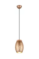 Lampy sufitowe - Bidar lampa wisząca 1xE27 brązowa R31571065 - miniaturka - grafika 1