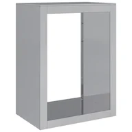 Wózki magazynowe - vidaXL Stojak na drewno opałowe, 60x40x80 cm, stal galwanizowana - miniaturka - grafika 1