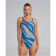 Stroje kąpielowe - Strój pływacki damski TYR Cutoutfit Swimsuit - Riptidal - miniaturka - grafika 1