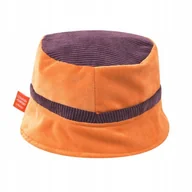 Dodatki do strojów karnawałowych - Kapelusz sztruksowy Pomarańczowo-Fioletowy - miniaturka - grafika 1