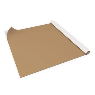 Okleina Meblowa Pcv Z Klejem Jasny Brąz 100X50 Cm - Meble modułowe i akcesoria - miniaturka - grafika 1
