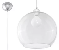 Lampy sufitowe - Sollux Lighting Lampa wisząca BALL transparentny - miniaturka - grafika 1