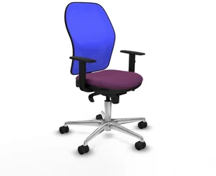 Fotel biurowy, krzesło biurowe Krzesło Biurowe Piqueras y Crespo 1D086N0 Fioletowy - Fotele i krzesła biurowe - miniaturka - grafika 1