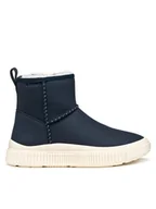 Buty dla dziewczynek - Geox Kozaki J Laquinny J56M3C 000AU C4021 S Granatowy - miniaturka - grafika 1
