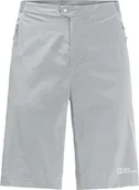 Spodenki damskie - Jack Wolfskin Męskie szorty funkcyjne PRELIGHT szare L - miniaturka - grafika 1