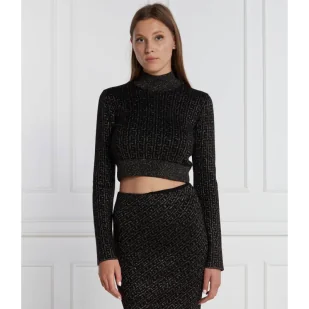 Liu Jo Golf | Cropped Fit - Swetry damskie - miniaturka - grafika 1
