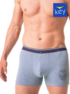 SZORTY KEY MXH-776 A24 NI (kolor niebieski, rozmiar L) - Majtki męskie - miniaturka - grafika 1