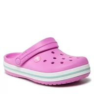 Klapki i japonki damskie - Crocs Klapki Crocband Clog K 207006 Taffy Pink - miniaturka - grafika 1