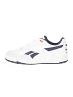 Trampki męskie - Reebok Skórzane sneakersy w kolorze biało-granatowym - miniaturka - grafika 1