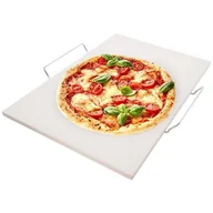 Formy do ciast - Orion Kamień do pieczenia pizzy 44x30 forma stojak - miniaturka - grafika 1