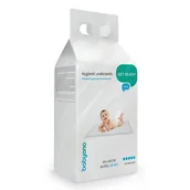 Higiena osób starszych i niepełnosprawnych - BABYONO Podkłady higieniczne do przewijania 40x60cm, 20 szt. - miniaturka - grafika 1