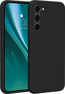 Etui i futerały do telefonów - Etteri Nakładka Etteri Silicone Case do Samsung Galaxy S23 Plus czarna - miniaturka - grafika 1