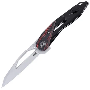 Nóż składany CRKT Nucleus - Black/Red - Noże - miniaturka - grafika 1