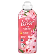 Środki do prania - LENOR Niemiecki płyn do płukania tkanin Kwitnąca Wiśnia 756ml DE - miniaturka - grafika 1