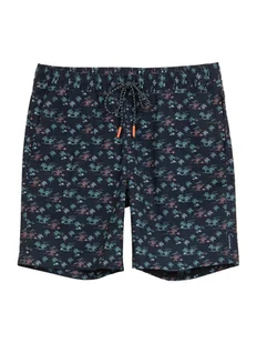 Tom Tailor Szorty kąpielowe 1045070 Granatowy Regular Fit - Kąpielówki męskie - miniaturka - grafika 1
