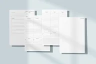 Kalendarze - Wkład Do Organizera – Harmonogram Tygodniowy! - miniaturka - grafika 1