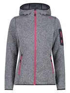 Kurtki damskie - CMP Kurtka polarowa w kolorze szarym - miniaturka - grafika 1
