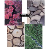 Notesy i bloczki - Brulion Office Products Nature A5/96k linia - miniaturka - grafika 1